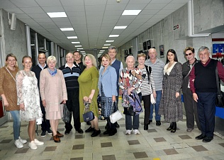 Члены профсоюза посетили музыкальный вечер в культурном центре «Меридиан»