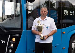 Конкурс «Московские мастера» определил лучших водителей автобуса