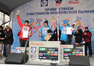 На базе ОУСЦ «Планерная» прошла 22-я «Московская лыжня»