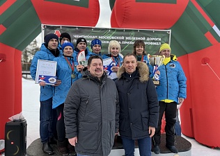 Проведен чемпионат Московской железной дороги по лыжным гонкам 