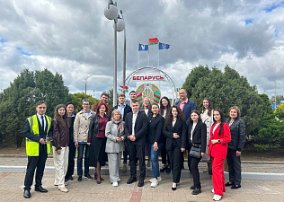 Визит актива Молодежного совета и представителей аппарата МФП в Минск