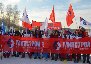 Строители Москвы встанут на лыжню 