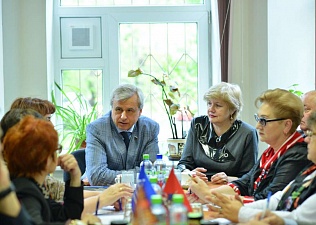 В Западном административном округе прошла встреча с депутатом Государственной Думы В.И. Лысаковым