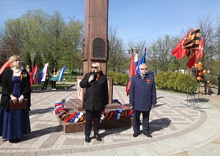 В ЮВАО прошел митинг, посвященный 72-ой годовщине Победы в Великой Отечественной войне 